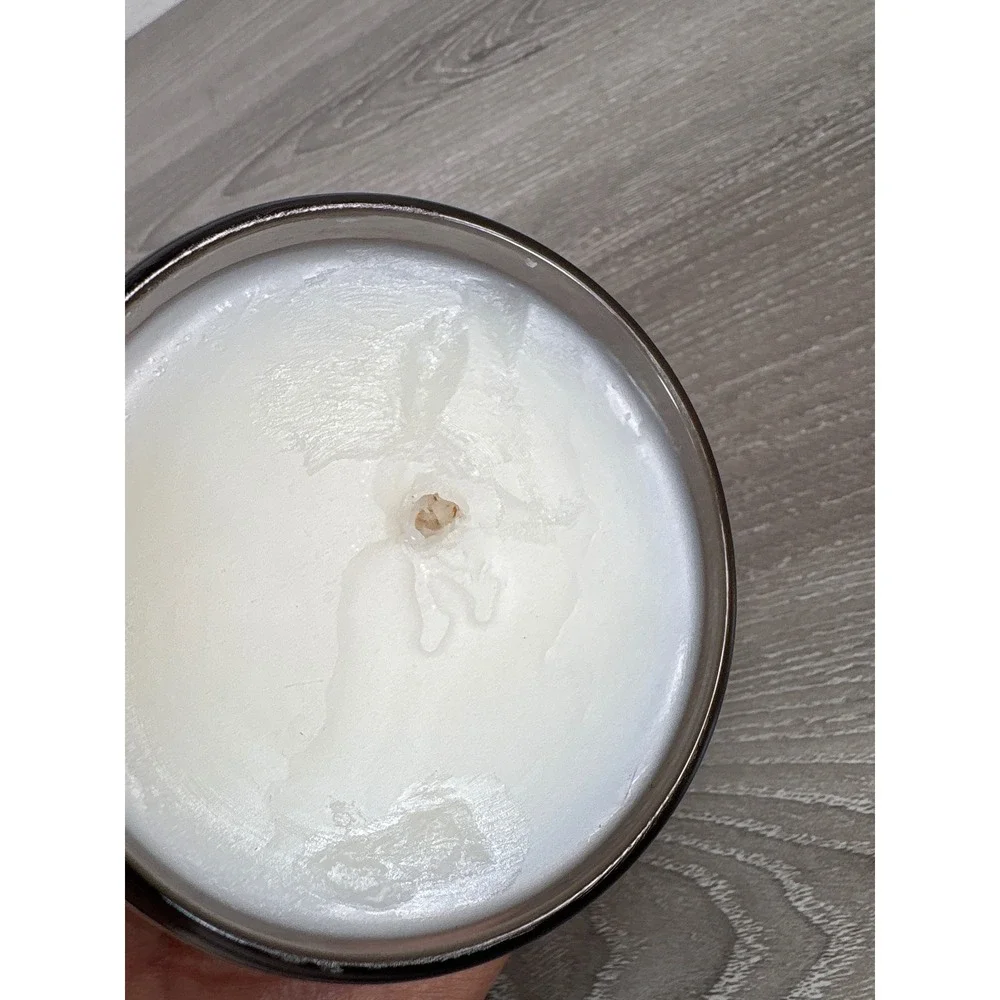 Salt & Stone Santal & Vetiver Scented Candle 8.5 oz Smoky Glass Vessel